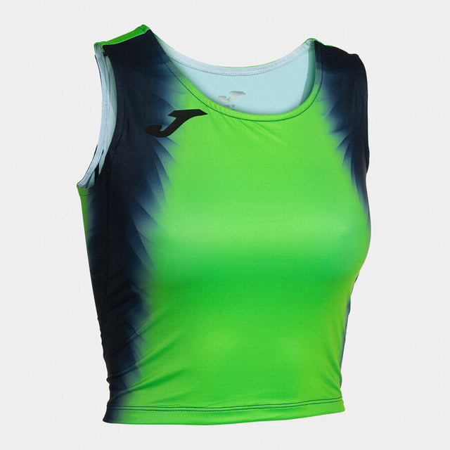 Ženske športna spodnja majica ELITE XI TOP fluorescentno zelena