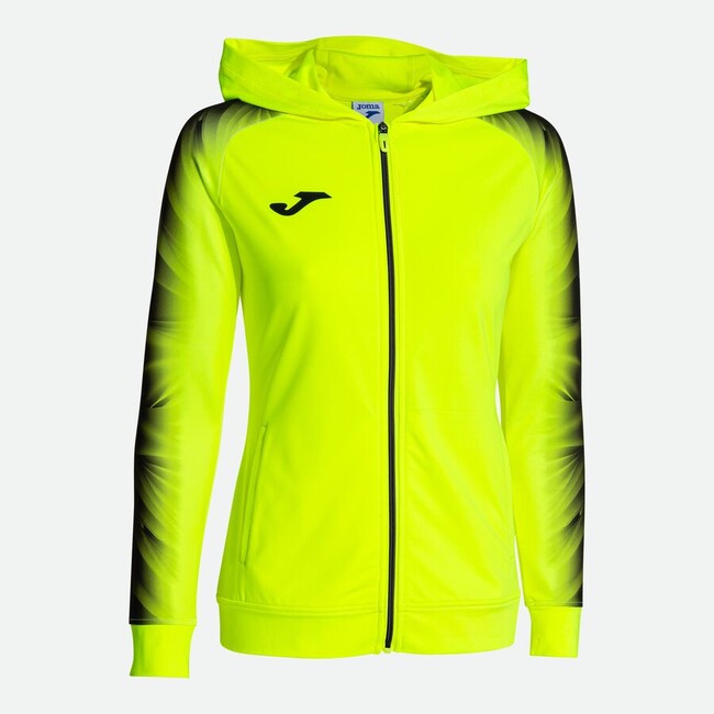ELITE XI ZIP-UP HOODIE FLUOR YELLOW BLACK AMARILLO FLÚOR-NEGRO