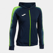 ELITE XI ZIP-UP HOODIE NAVY FLUOR GREEN NAVY-FLUOR GREEN