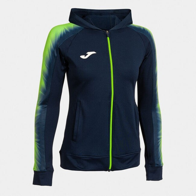 ELITE XI ZIP-UP HOODIE NAVY FLUOR GREEN NAVY-FLUOR GREEN