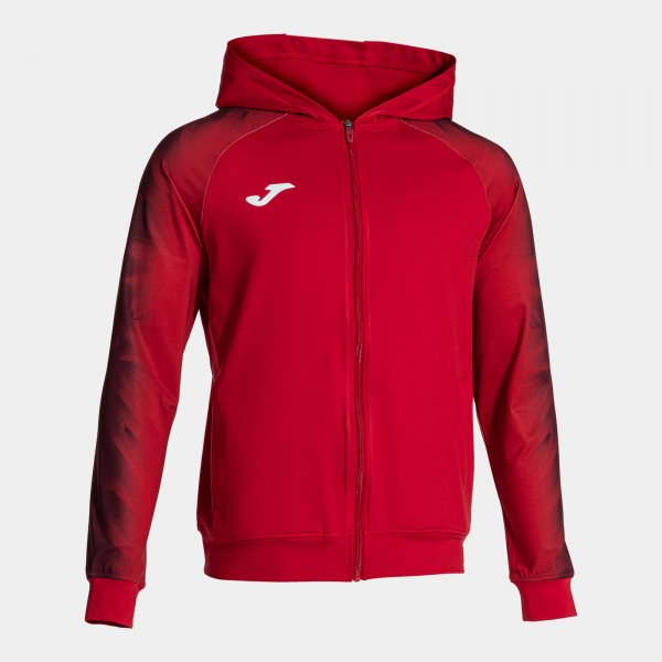 Zgornji del s kapuco ELITE XI ZIP-UP HOODIE rdeča