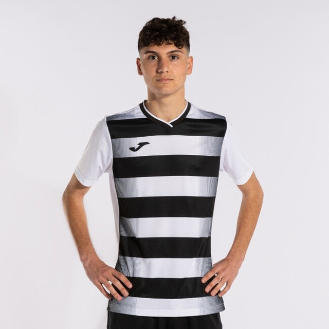 Dres / majica EUROPA V SHORT SLEEVE T-SHIRT bela črna