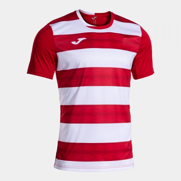 Dres / majica EUROPA VI SHORT SLEEVE T-SHIRT rdeča bela