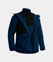 Dežna jakna EXPLORER ANORAK mornarsko modra