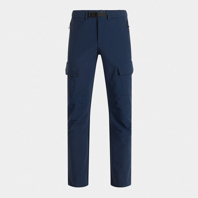 Pohodniške hlače EXPLORER LONG PANTS mornarsko modra