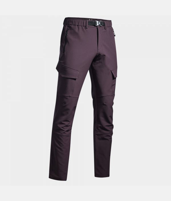 Pohodniške hlače EXPLORER LONG PANTS vijolična
