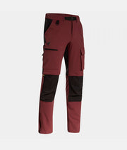 Pohodniške hlače EXPLORER III LONG PANTS rdeča