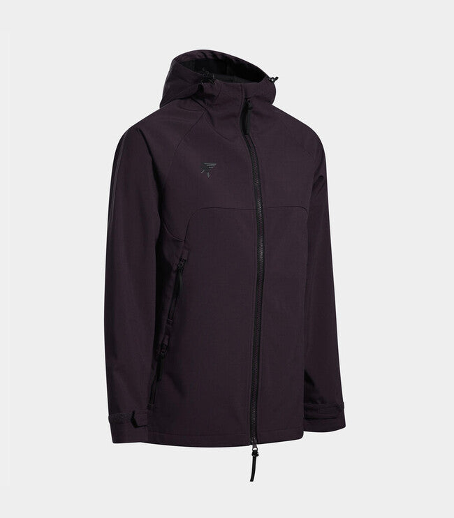 Ženska dežna jakna EXPLORER SOFT SHELL vijolična