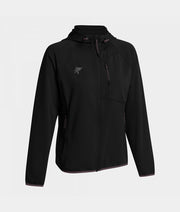 Ženska zgornji del EXPLORER ZIP-UP HOODIE črna