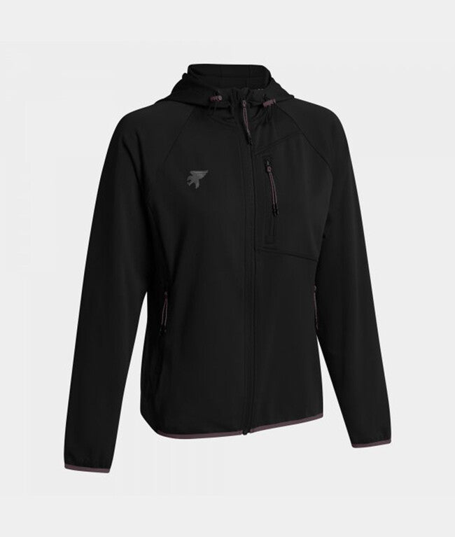 Ženska zgornji del EXPLORER ZIP-UP HOODIE črna
