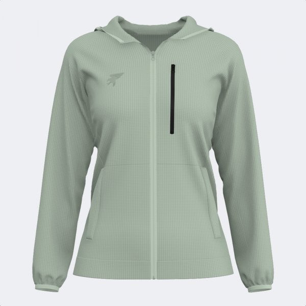 Ženska zgornji del EXPLORER ZIP-UP HOODIE zelena