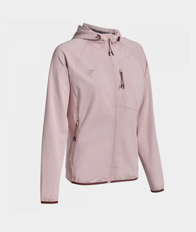 Ženska zgornji del EXPLORER ZIP-UP HOODIE roza