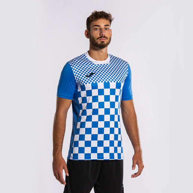 Dres / majica FLAG III SHORT SLEEVE T-SHIRT zelenomodra bela