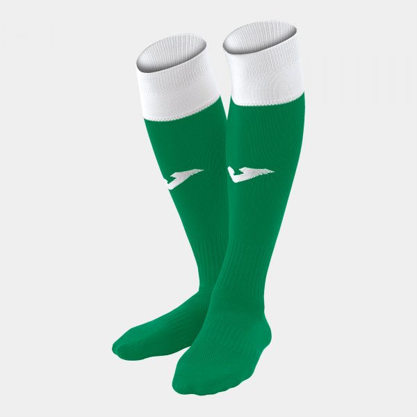 Štucne / nogavice CALCIO 24 FOOTBALL SOCKS zelena bela