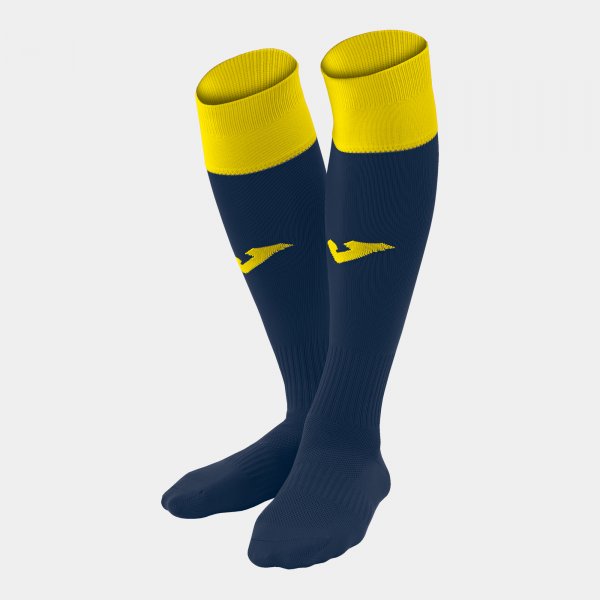 Štucne / nogavice CALCIO 24 FOOTBALL SOCKS mornarsko modra rumena