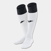 FOOTBALL SOCKS CALCIO 24 WHITE-BLACK -PACK 4- WHITE-BLACK