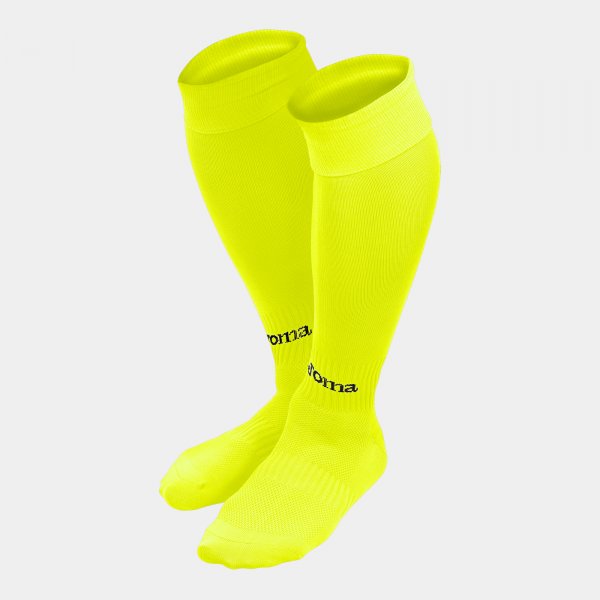 Štucne / nogavice FOOTBALL SOCKS CLASSIC II fluo rumena