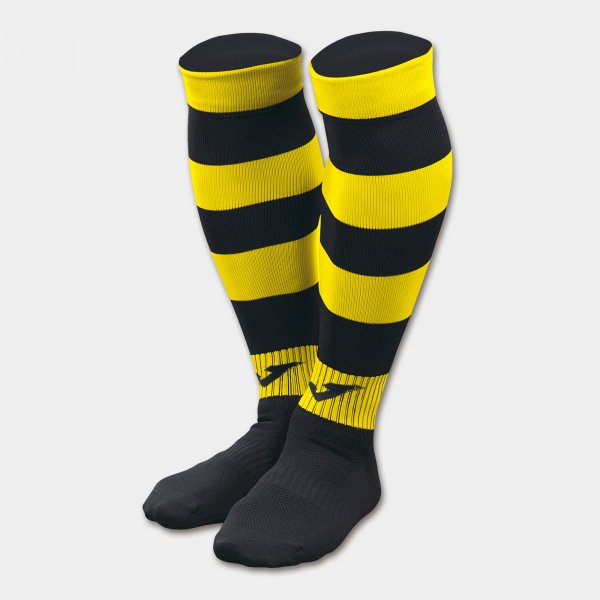 Štucne / nogavice ZEBRA II MID-CALF FOOTBALL SOCKS (4 PCS) črno rumena