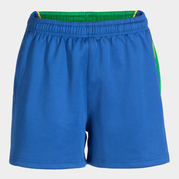 Ženske spodnji del FUTBOL RETRO MUNDIAL 2026 SHORT ROYAL BLUE GREEN ROYAL-VERDE
