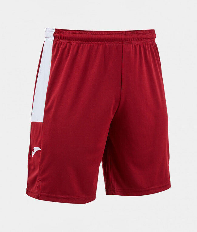 GAME SHORT BURGUNDY WHITE BURGUNDY