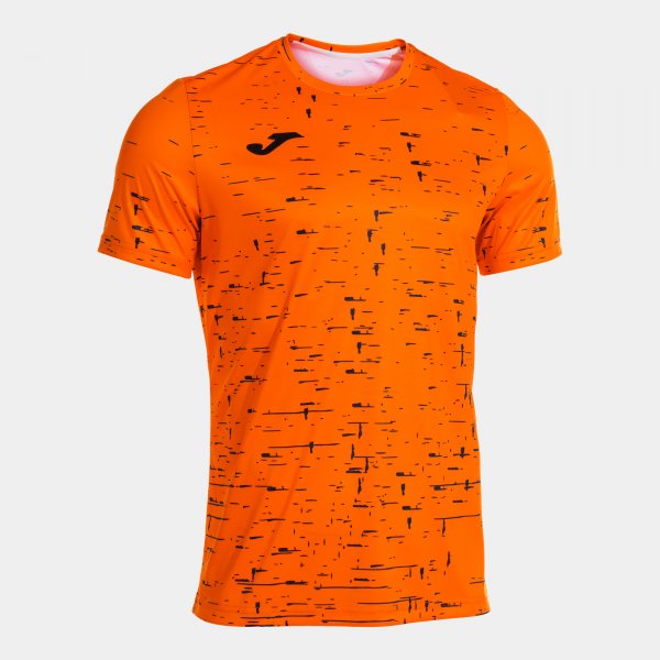 Kratka majica PRO TEAM SHORT SLEEVE T-SHIRT oranžno črna