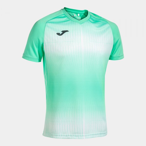 Dres / majica TIGER V SHORT SLEEVE T-SHIRT zelena bela