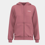 Ženski zgornji del s kapuco ZIP-UP HOODIE vijolična