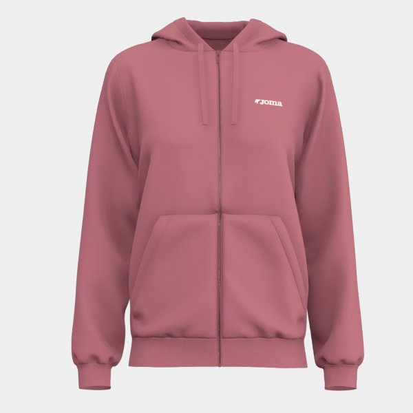 Ženski zgornji del s kapuco ZIP-UP HOODIE vijolična
