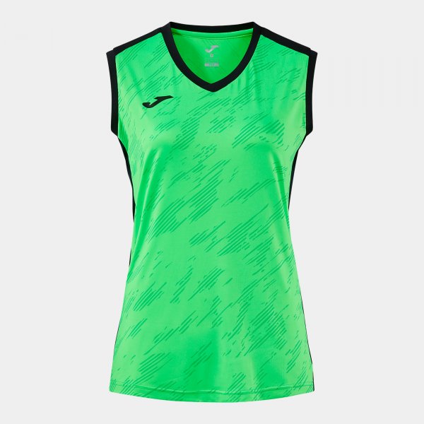 JUMP VOLLEY PRO MAJICA BREZ ROKAVOV FLUOR ZELENA ČRNA VERDE FLÚOR-NENEGRO