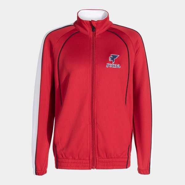 FUTBOL RETRO MUNDIAL 2026 FULL ZIP JOPA RDEČA BELA RDEČE-BELA