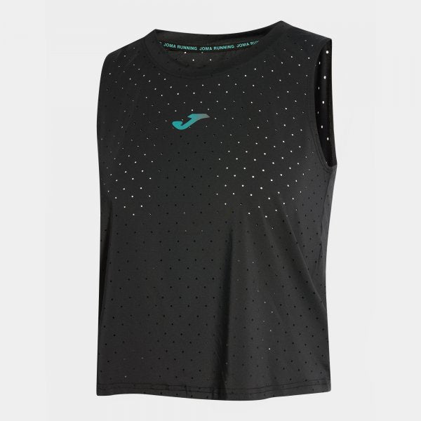 Ženska majica R-CITY SLEEVELESS SHIRT črna