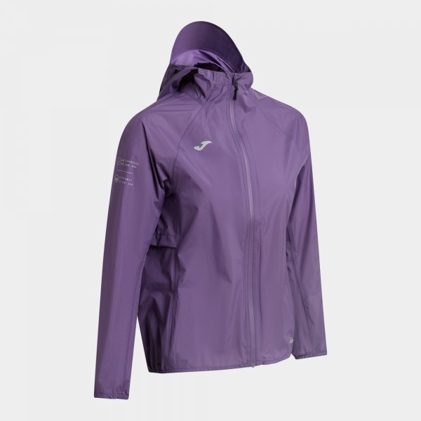 Ženska dežna jakna TRAIL LONDON RAINCOAT vijolična