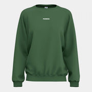 Ženski zgornji del SWEATSHIRT zelena