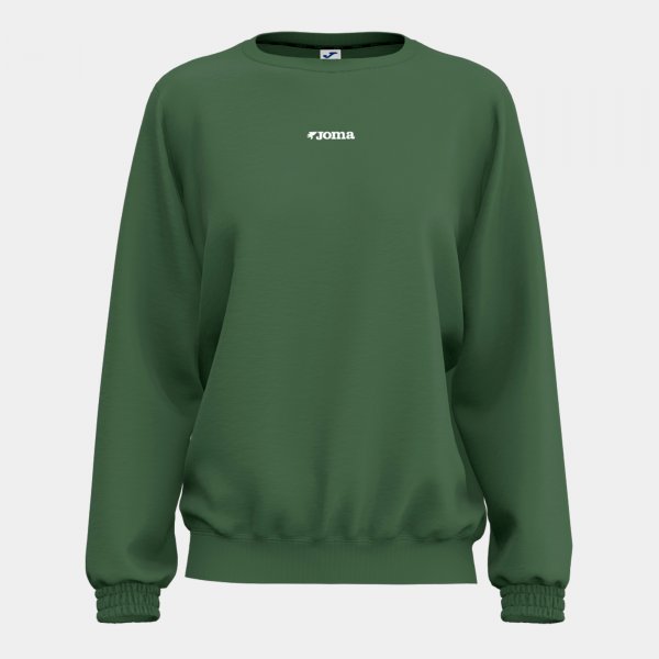 Ženski zgornji del SWEATSHIRT zelena