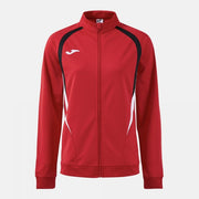 Ženski zgornji del CHAMPIONSHIP 20 FULL ZIP SWEATSHIRT rdeča črna