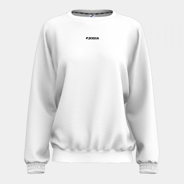 Ženski zgornji del SWEATSHIRT bela