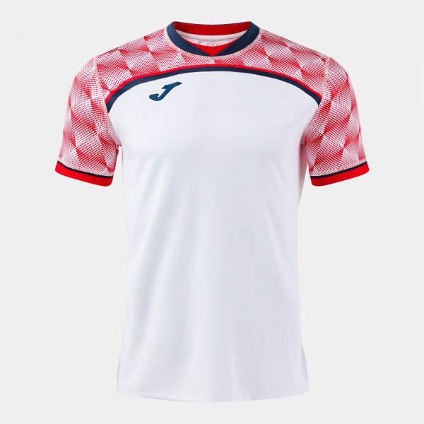 Majica IRON HANDBALL PRO SHORT SLEEVE T-SHIRT bela rdeče
