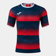 MAJICA KRATKI ROKAVI STONE RUGBY PRO RDEČA TEMNO MODRA RDEČA-MODRA
