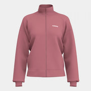 Ženski zgornji del s kapuco ZIP-UP HOODIE vijolična