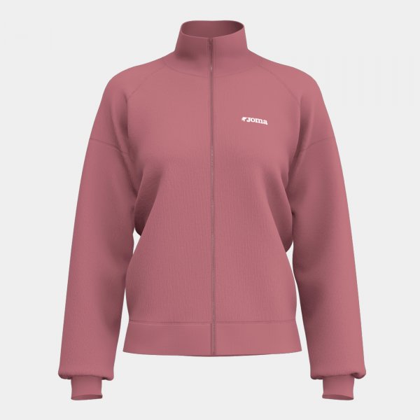 Ženski zgornji del s kapuco ZIP-UP HOODIE vijolična
