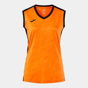 VOLEA PRO BREZROKA MAJICA ORANŽNO ČRNA ORANŽNA-ČRNA