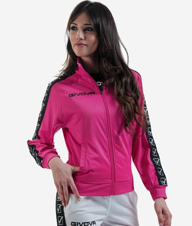 GIACCA TRICOT BAND FUXIA