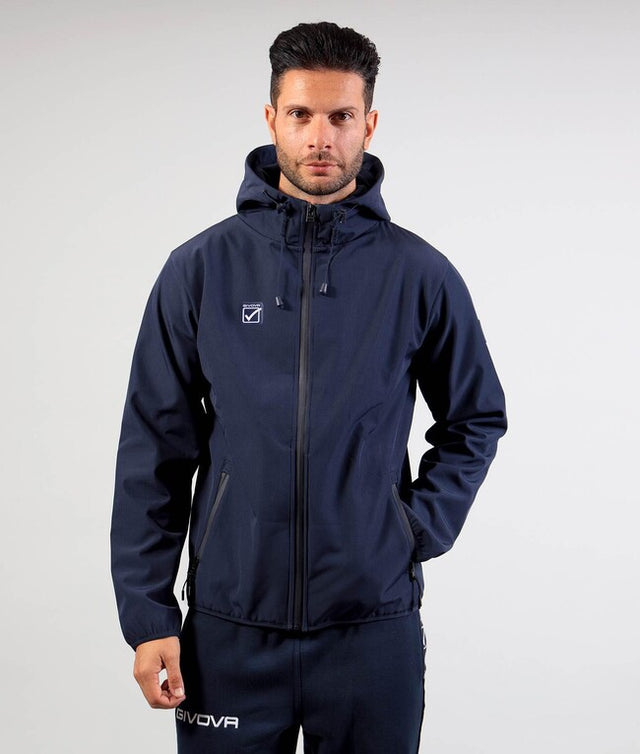 Jakna GIUBBOTTO SOFT SHELL modra
