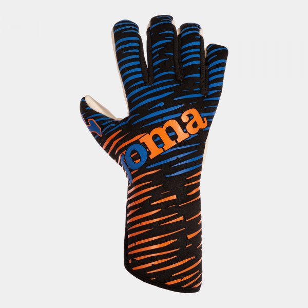 GK PANTHER GOALKEEPER GLOVES BLUE ORANGE BLACK ROYAL