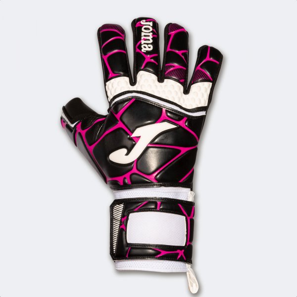 GK-PRO GOALKEEPER GLOVES BLACK-FUCHSIA