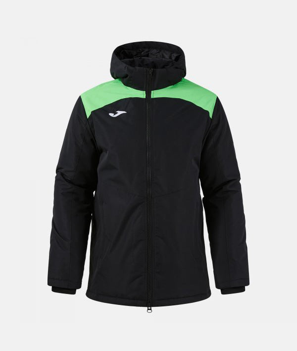GLACIER ANORAK BLACK FLUOR GREEN NEGRO-VERDE FLUOR