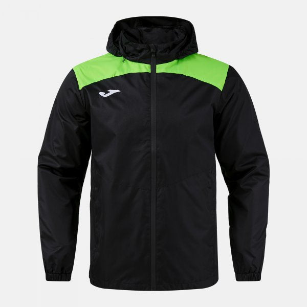 GLACIER RAINCOAT BLACK FLUOR GREEN NEGRO-VERDE FLUOR