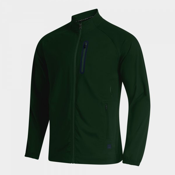 Zgornji del GOLF FULL ZIP SWEATSHIRT zelena