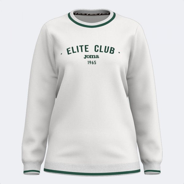 Ženska zgornji del GOLF SWEATSHIRT bela