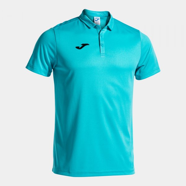 Polo majica HOBBY SHORT SLEEVE POLO SHIRT fluo turkizna